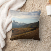 山Fitzローイおよび山Cerro Torre クッション (ブランケット)