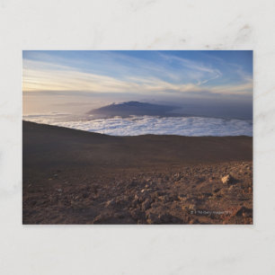 山HaleakalaのHaleakalaの国立公園、マウイ、 ポストカード