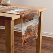 山HDRの写真 ショートテーブルランナー (インサイチュ)