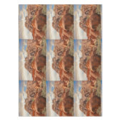 山HDRの写真 テーブルクロス (正面)