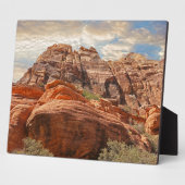 山HDRの写真 フォトプラーク (側面)