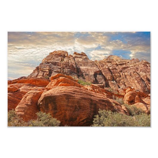 山HDRの写真 フォトプリント            (正面)