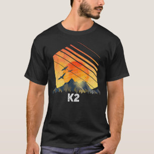 山K2ヴィンテージマウンテンサンセット80s Tシャツ