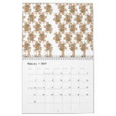 山lの完全に対称な反射 カレンダー (2月 2027)