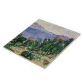 山MarseilleveyreおよびThのポールセザンヌ|の眺め タイル (側面)