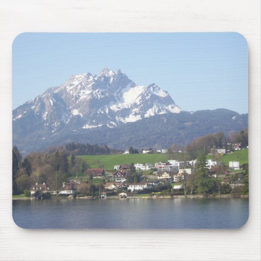山Pilatusスイス連邦共和国 マウスパッド (正面)
