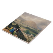 山Ridgの埋める地面からのCaubul、 タイル (側面)