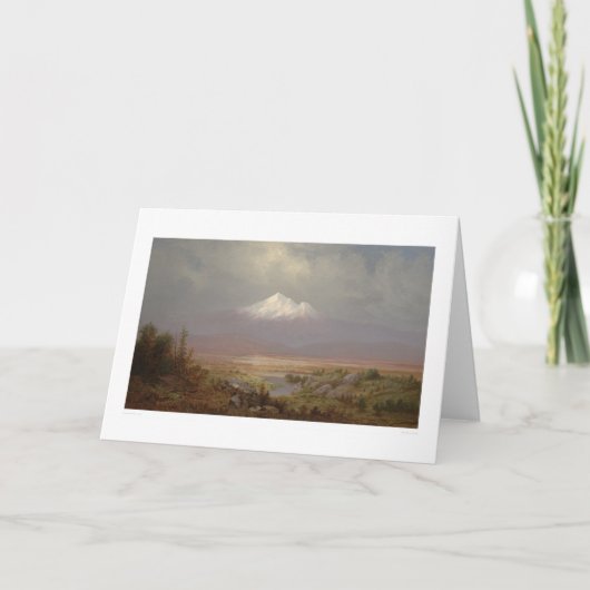 山ShastaおよびShastina湖(1151年) カード (正面)