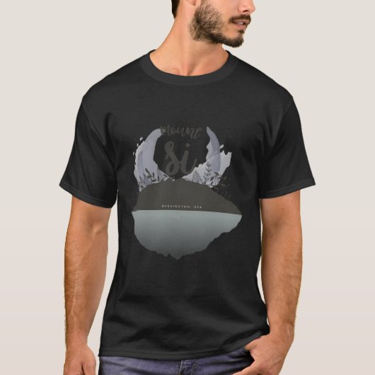 山Si – 米国ワシントン Tシャツ (正面)