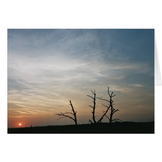 山St. Pieterの日没 (正面横)