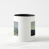 山Stromboliとの景色 マグカップ (中央)