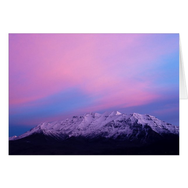 山Timpanogos (正面横)