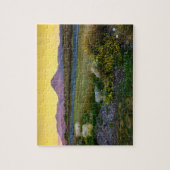 山Tongariro、ニュージーランド ジグソーパズル (縦)