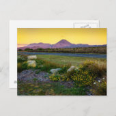 山Tongariro、ニュージーランド ポストカード (正面/裏面)