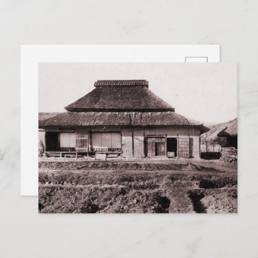 岡山県竹部農家 ポストカード (正面/裏面)