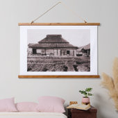 岡山県竹部農家 吊り下げ型タペストリー (寝室)