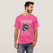 岩おもしろい星小惑星99942アポフィス2029 Tシャツ (正面フル)