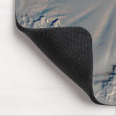 岩から飛び出すクロス マウスパッド (コーナー)