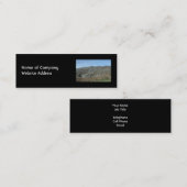 岩が多い丘はDurseyの頭部に近づきます。 アイルランド スキニー名刺 (正面/裏面)