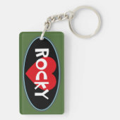 岩が多い愛 キーホルダー (裏面)