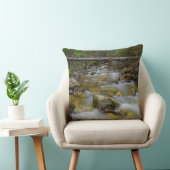 岩が多い森林入り江の装飾用クッション クッション (椅子)