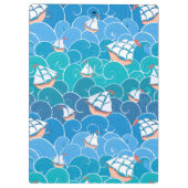 岩が多い海パターン クリップボード (裏面)