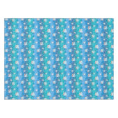 岩が多い海パターン テーブルクロス (正面(横))