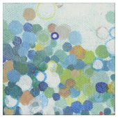 「岩が多い海岸」の点々のあるな海のモダンな生地海軍Juul ファブリック (見本)