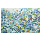 「岩が多い海岸」の点々のあるな海のモダンな生地海軍Juul ファブリック (ファットクウォーター)