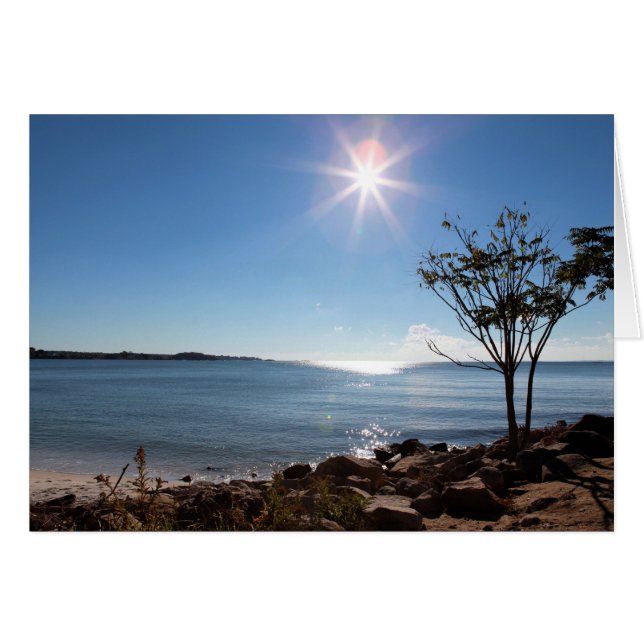 岩が多い首の州立公園-ブランク上の日の出中 (正面横)