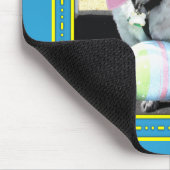 岩が多い-シーズー（犬） Tzu -1 マウスパッド (コーナー)