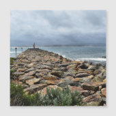 岩が海に出会う場所 – バスティオンポイント (正面)