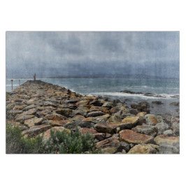 岩が海に出会う場所 – バスティオンポイント カッティングボード