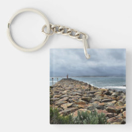 岩が海に出会う場所 – バスティオンポイント キーホルダー