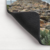 岩が海に出会う場所 – バスティオンポイント マウスパッド (コーナー)