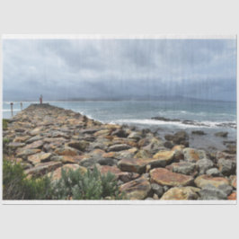 岩が海に出会う場所 – バスティオンポイント 薄葉紙