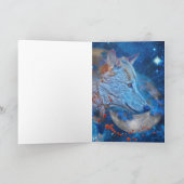 岩が語れるオオカミ精神 カード (内部)