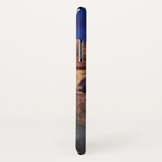 岩が語れるオオカミ精神 Case-Mate iPhoneケース (裏面/右)