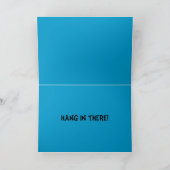 岩と懸命の間のグリーティングカード カード (内部)