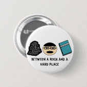 岩と懸命の間 缶バッジ (正面&裏面)