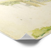 岩と木：二つの勉強、1810年7月12日 ポスター (角)