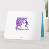 岩と空の間、クライマー18誕生日カード カード (裏面)