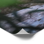 岩と緑 ポスター (角)