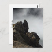 岩と雲はがき ポストカード (正面/裏面)