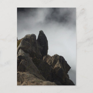 岩と雲はがき ポストカード