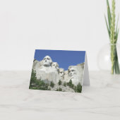 岩に彫られた大統領たち、マウントラッシュモア、SD カード (正面)