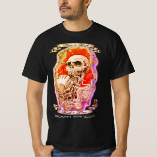 岩に生き、岩に生きる Tシャツ