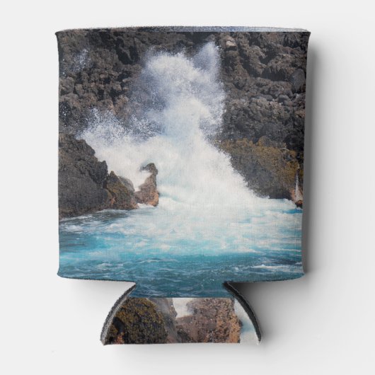 岩に衝突 缶クーラー (正面)