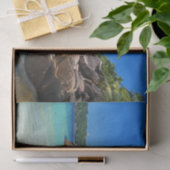 岩に覆われた海岸が美しい熱帯海 薄葉紙 (ギフト)