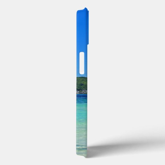 岩に覆われた海岸が美しい熱帯海 Case-Mate iPhoneケース (裏面 / 右)